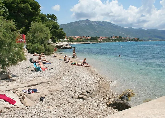 아파트 With Parking Space Orebic, Peljesac - 4588